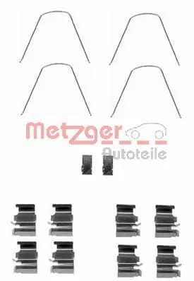 Kit d'accessoires, plaquette de frein a disque
