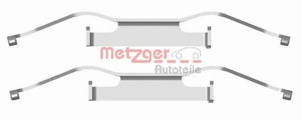 Kit d'accessoires, plaquette de frein a disque
