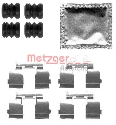 Kit d'accessoires, plaquette de frein a disque