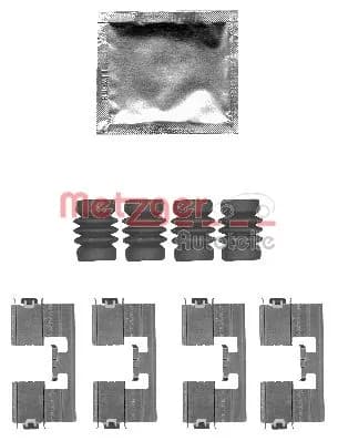 Kit d'accessoires, plaquette de frein a disque