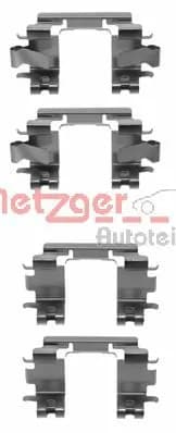 Kit d'accessoires, plaquette de frein a disque