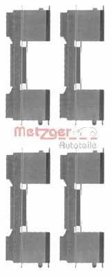 Kit d'accessoires, plaquette de frein a disque