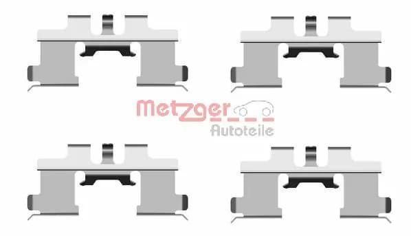 Kit d'accessoires, plaquette de frein a disque
